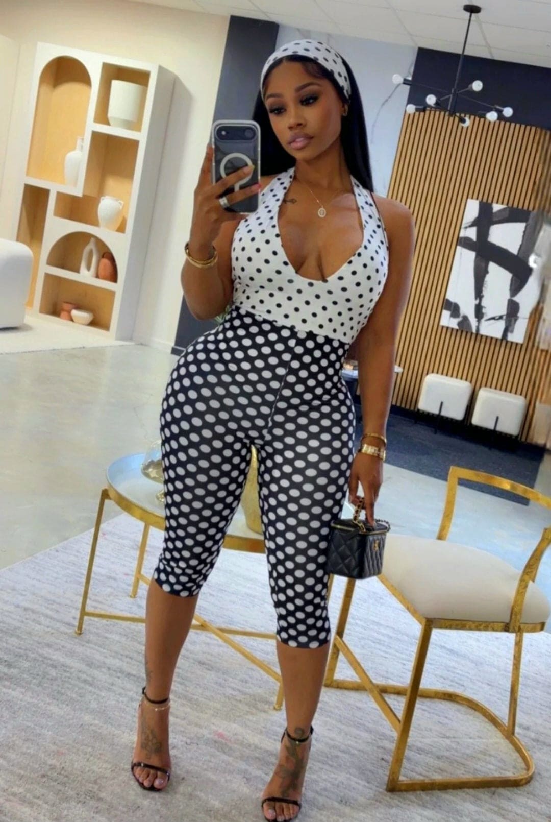 Polka Dot Baddie One Piece