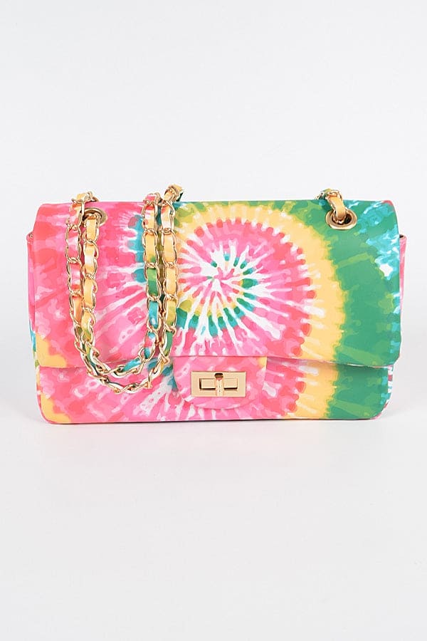 Kiwi Tie Dye Handbag