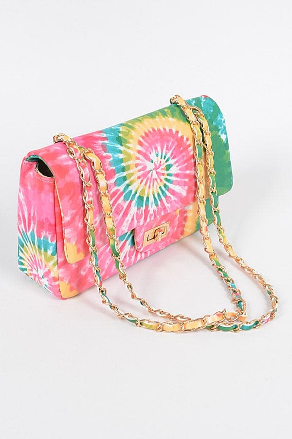 Kiwi Tie Dye Handbag