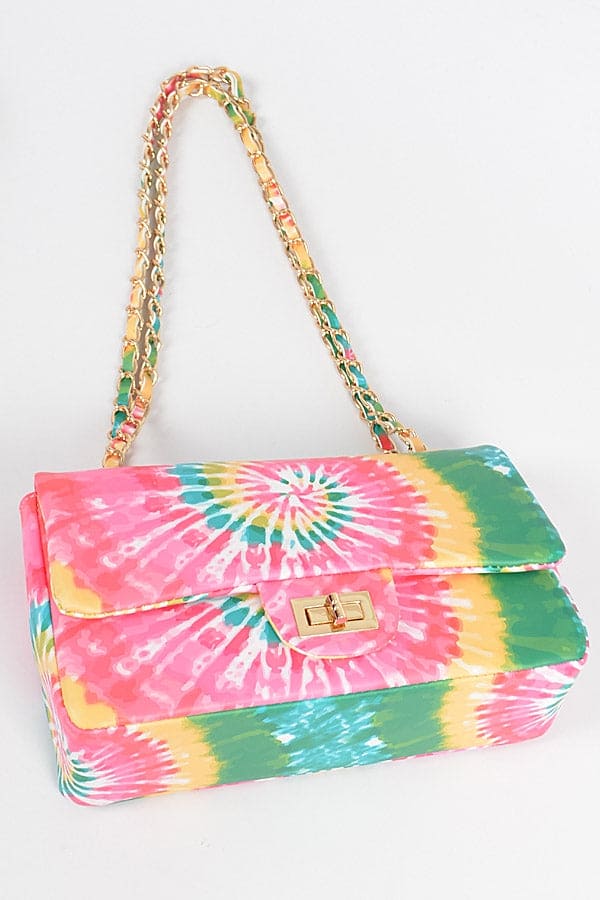 Kiwi Tie Dye Handbag