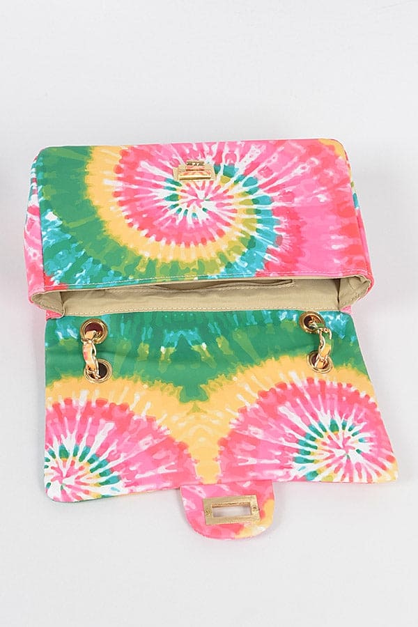 Kiwi Tie Dye Handbag