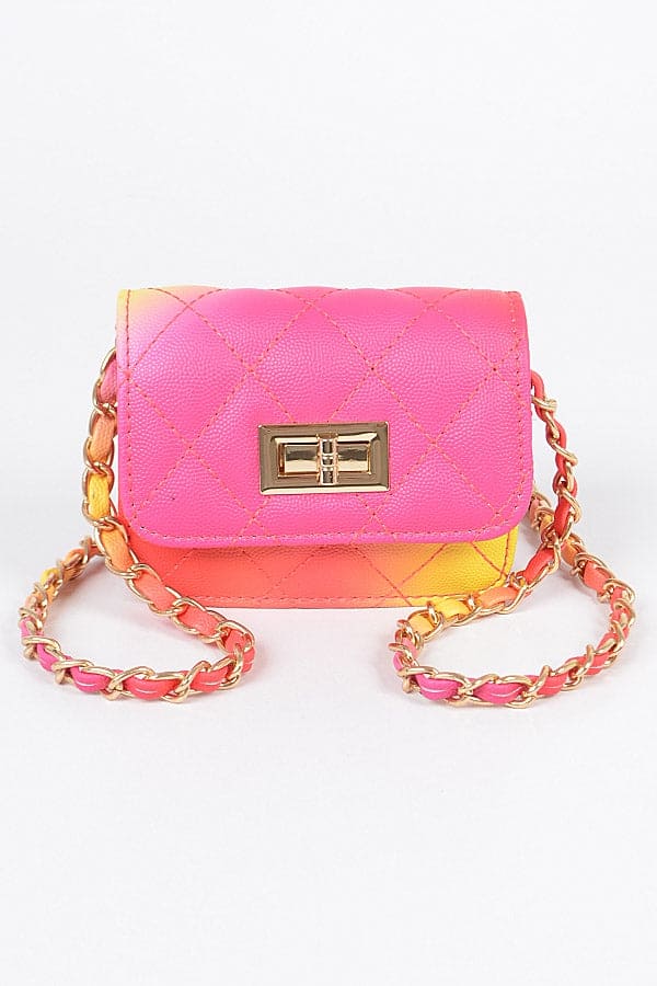 Ombre Mini Bag - Pink